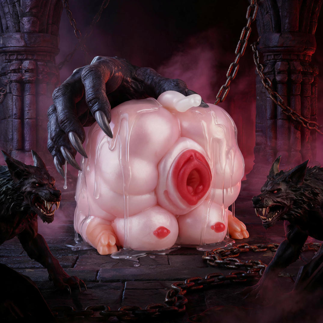 GEEBA pink pig butt masturbato buttock Pink Pig G6619