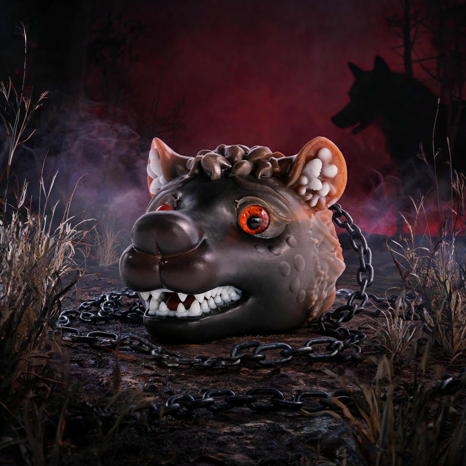 GEEBA brown wolf head masturbator Kyle Hulka G6631